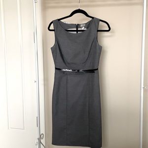 Fully lined, fitted sheath dress women’s career dress H&M minimalist style